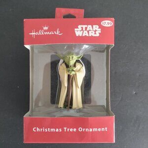New Yoda Hallmark Christmas Ornament Star Wars